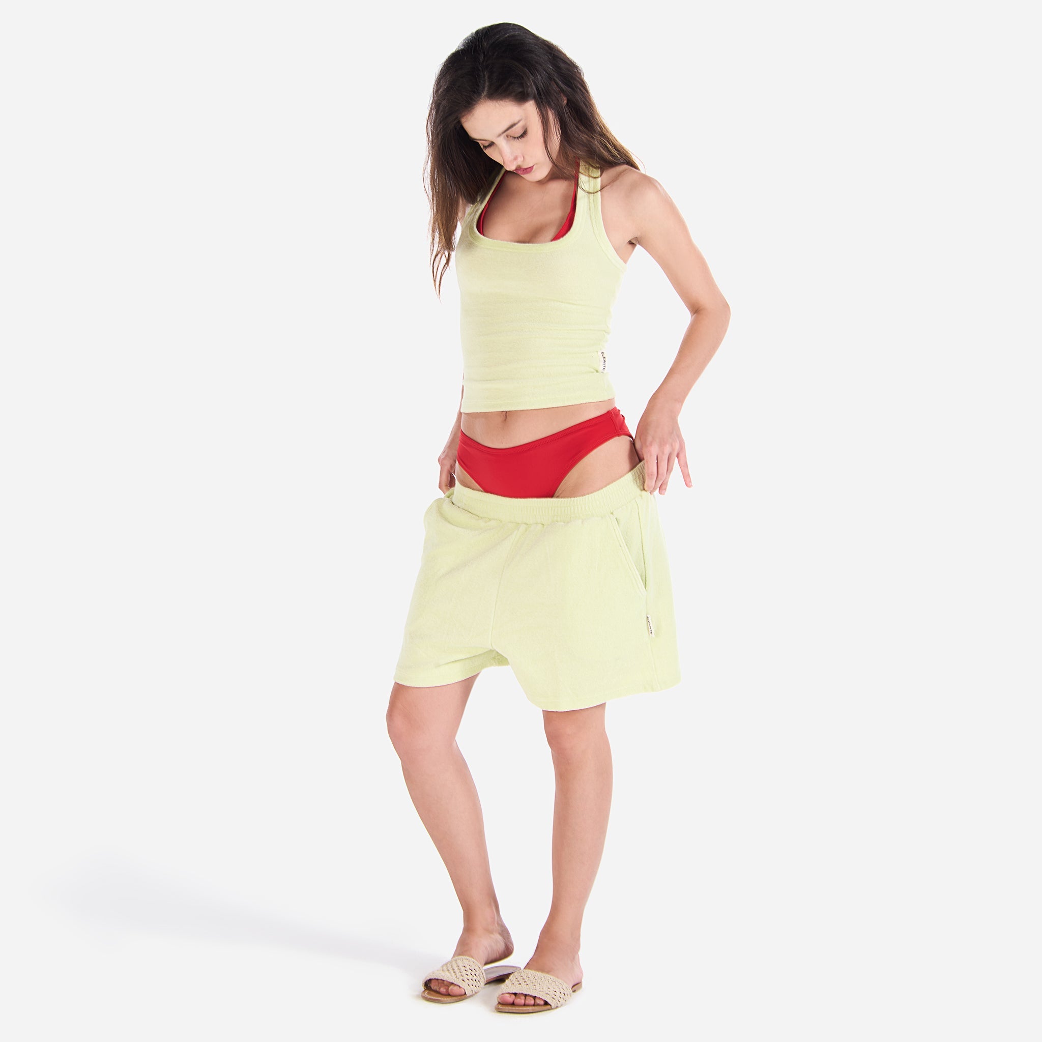 Terry Towel, Halter Top