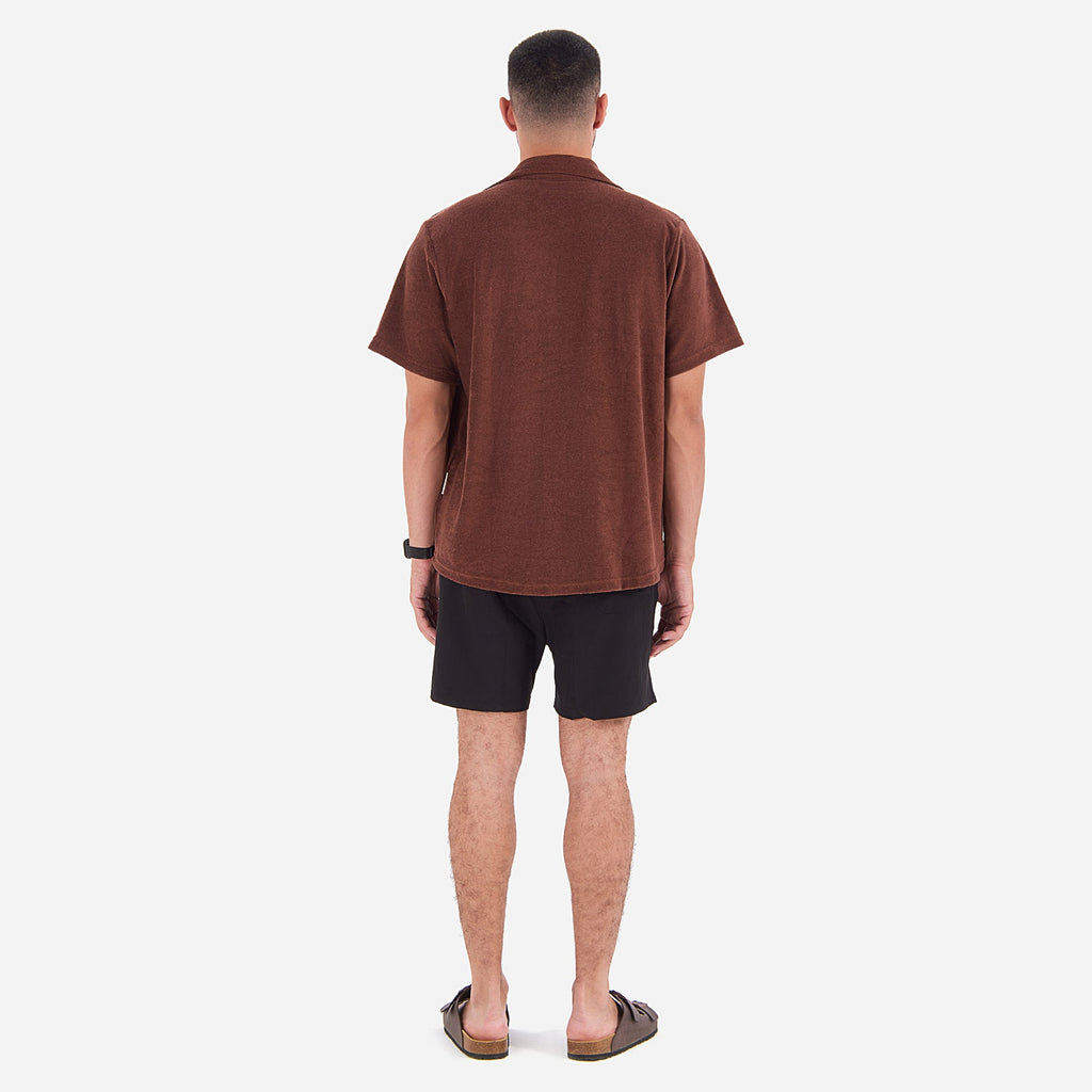 Terry Towel, Buttoned Shirt