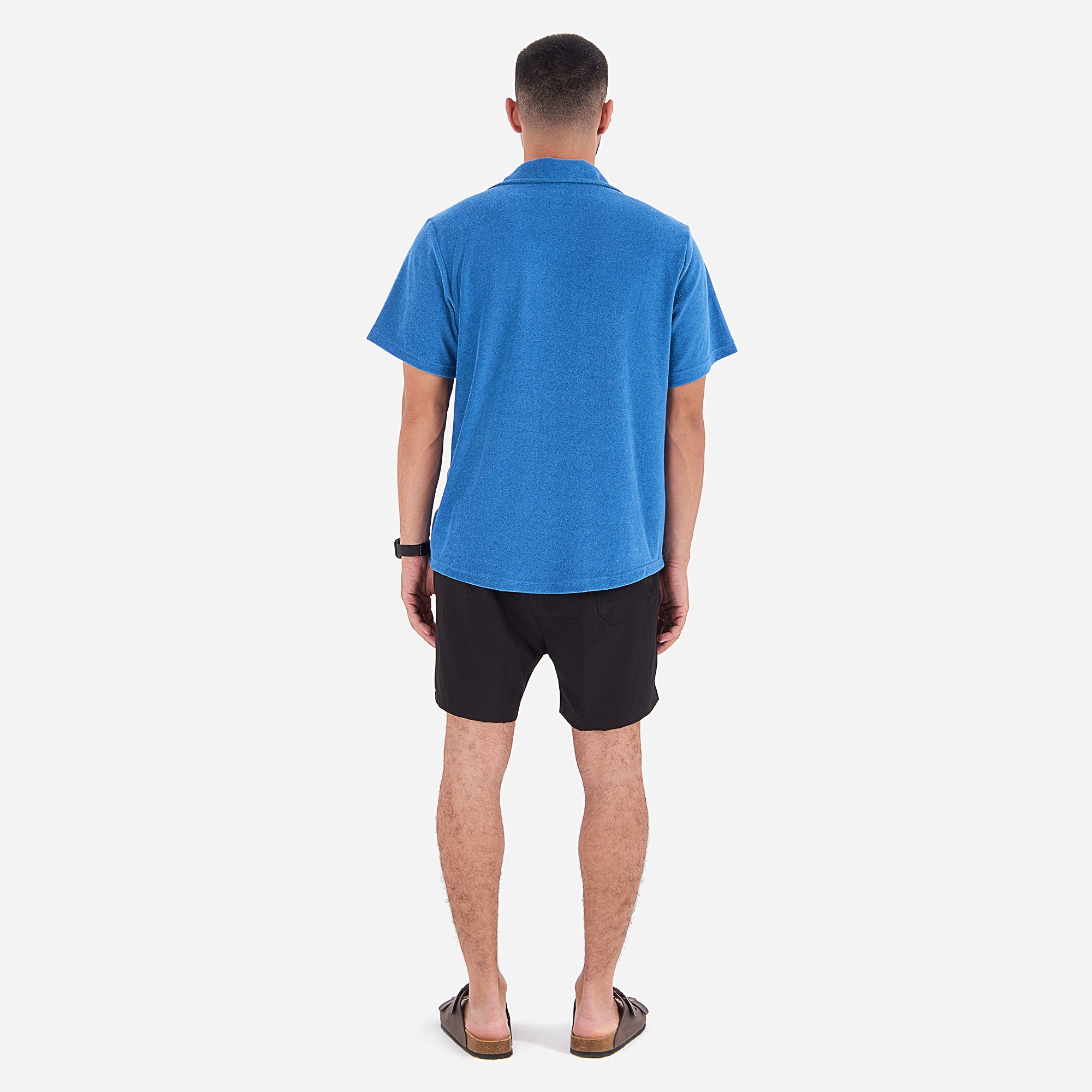 Terry Towel, Buttoned Shirt